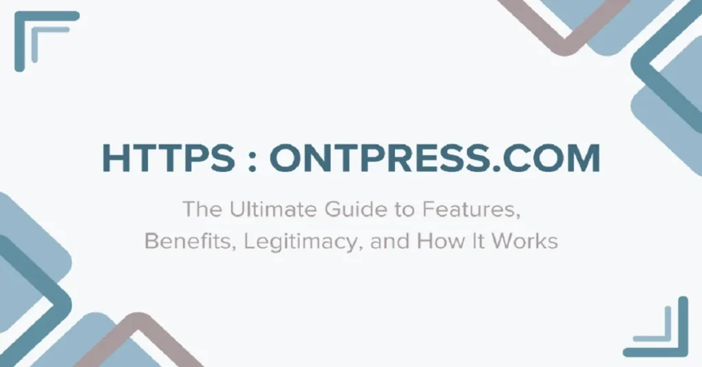 https : ontpress.com